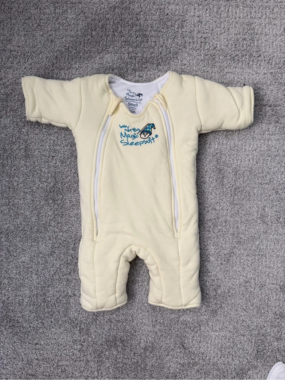 Love To Dream Baby Magic Sleepsuit in Soft Yellow